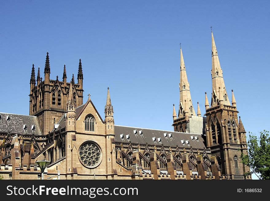 St Mary's Cathedral, Sydney, Australia - Seat of the Roman Catholic Archbishop of Sydney