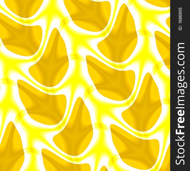 Autumn Leaf Gold And Yellow Abstract Background Design Template Or Wallpaper