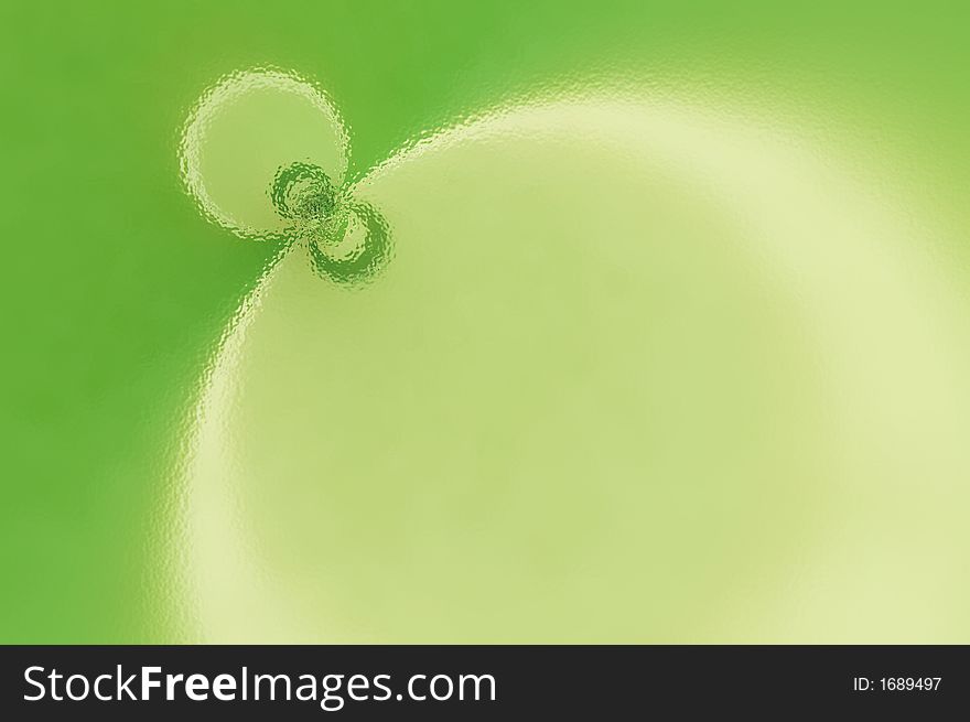 Abstract green colour blurred background