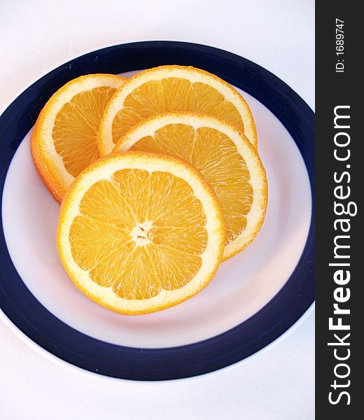 Fresh Sliced Orange