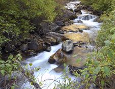 Mountain Stream Stock Photo