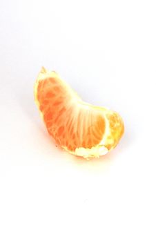 Tangerine Segment Royalty Free Stock Image Tangerine Segment Royalty Free Stock Image