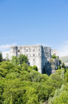 Alba La Romaine Castle Royalty Free Stock Photo Alba La Romaine Castle Royalty Free Stock Photo
