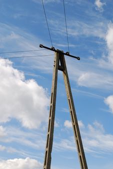 Power Line Royalty Free Stock Photos Power Line Royalty Free Stock Photos