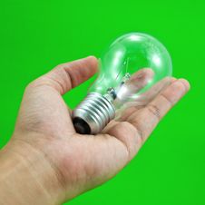Lightbulb In Hand Stock Photos Lightbulb In Hand Stock Photos
