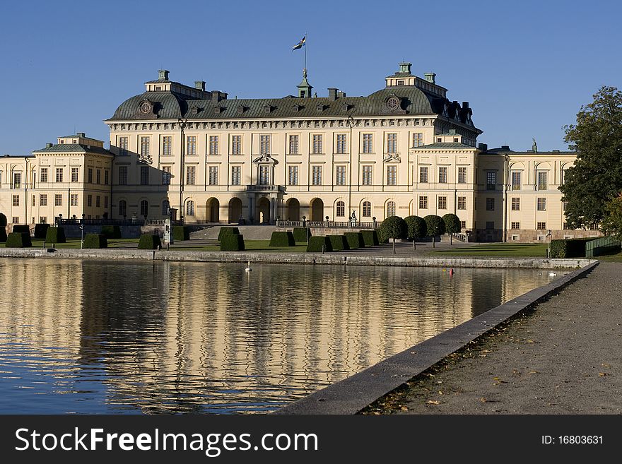 This is a palace in stockholm