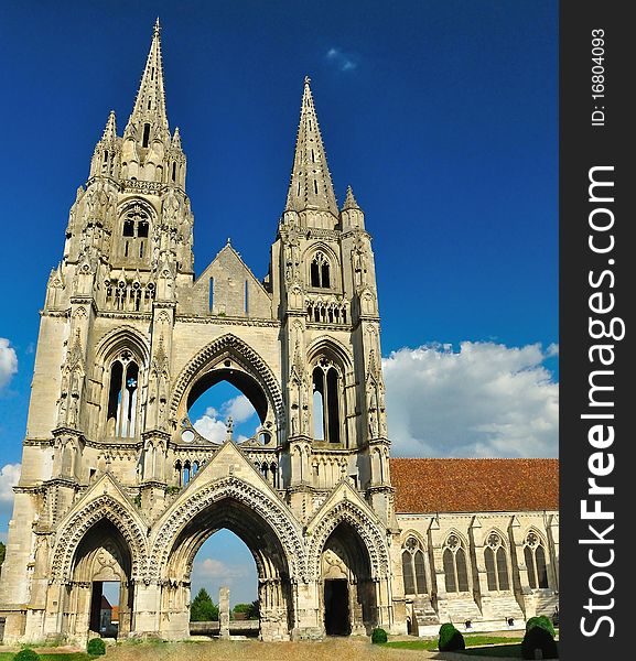 Abbey of St. Jean des Vignes, France