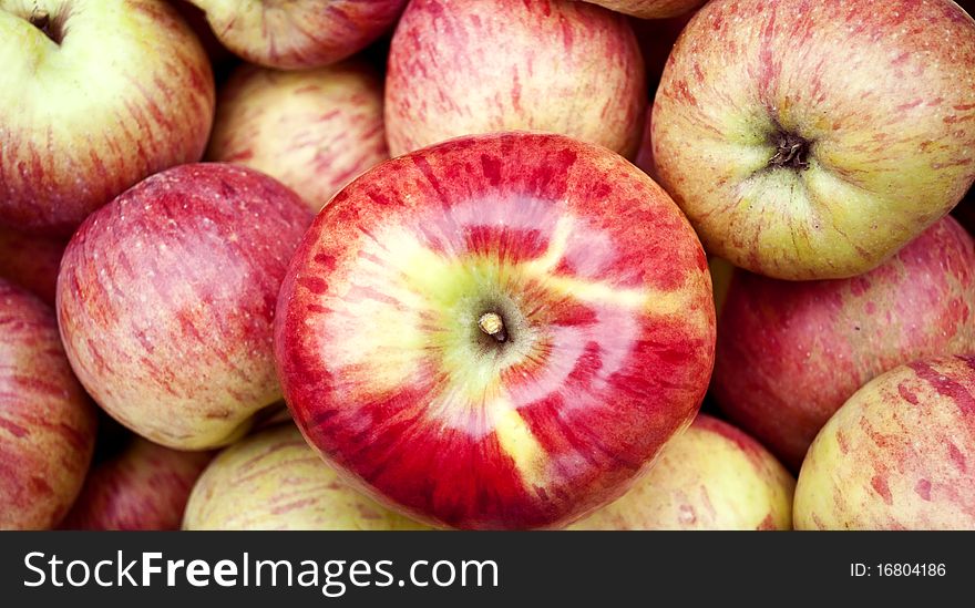 Background image of fresh red apples. Background image of fresh red apples