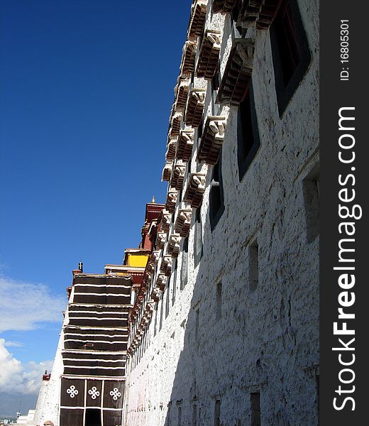 Potala Palace In Lhasa