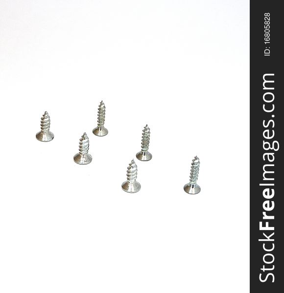 The best fixture is steel screws