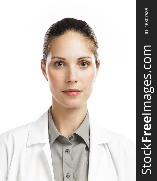 Woman With Lab Coat
