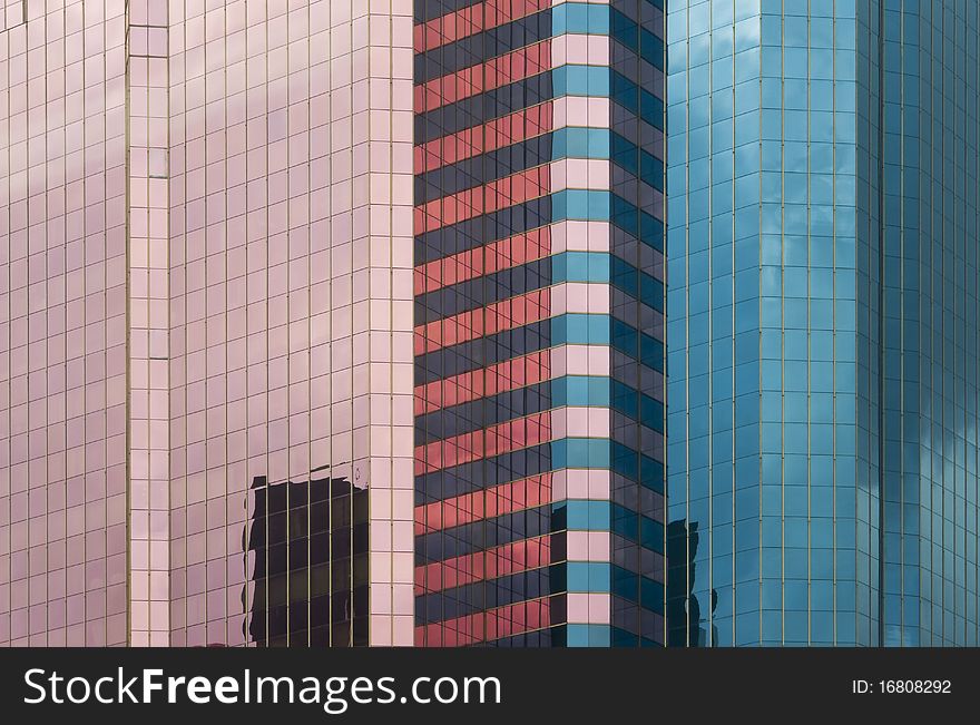 Colorful windows background on a modern building. Colorful windows background on a modern building