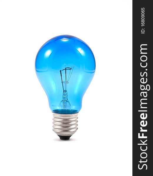 Light bulb isolated on a white background. Light bulb isolated on a white background