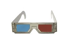 3D Glasses Royalty Free Stock Photography