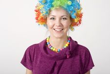 Funny Girl Royalty Free Stock Images