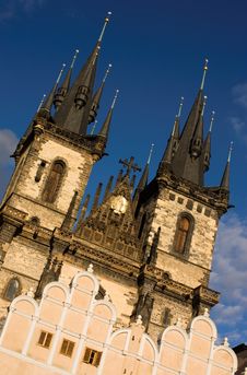Church Of Our Lady Before Týn Royalty Free Stock Photo