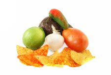 Guacamole Triangle Stock Photo Guacamole Triangle Stock Photo