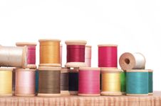 Spools Of Thread Stock Image Spools Of Thread Stock Image