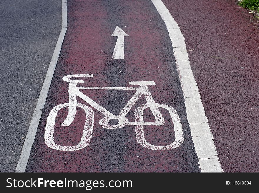 Bicycle lane this way