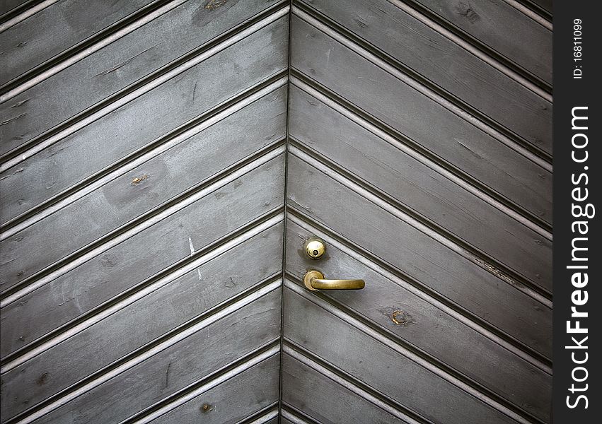 Wooden gray door. High resolution texture