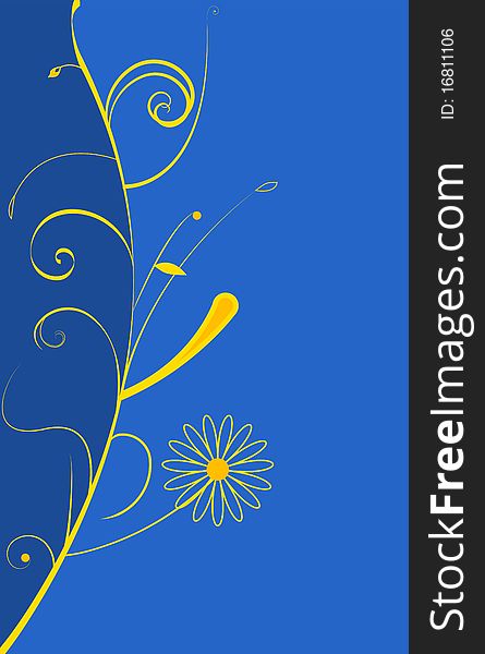 Abstract floral background. Vector, Eps - 8. Abstract floral background. Vector, Eps - 8.