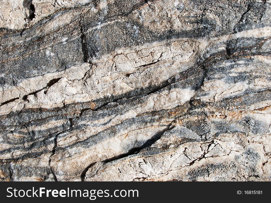 Sample Of Mountain Rock Texture
