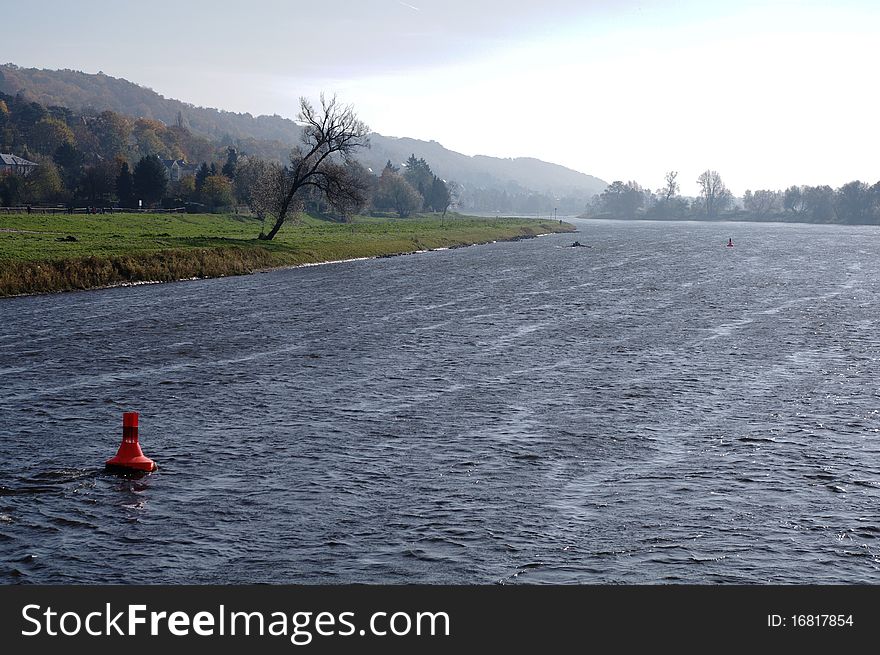 River Elbe Near Dresden