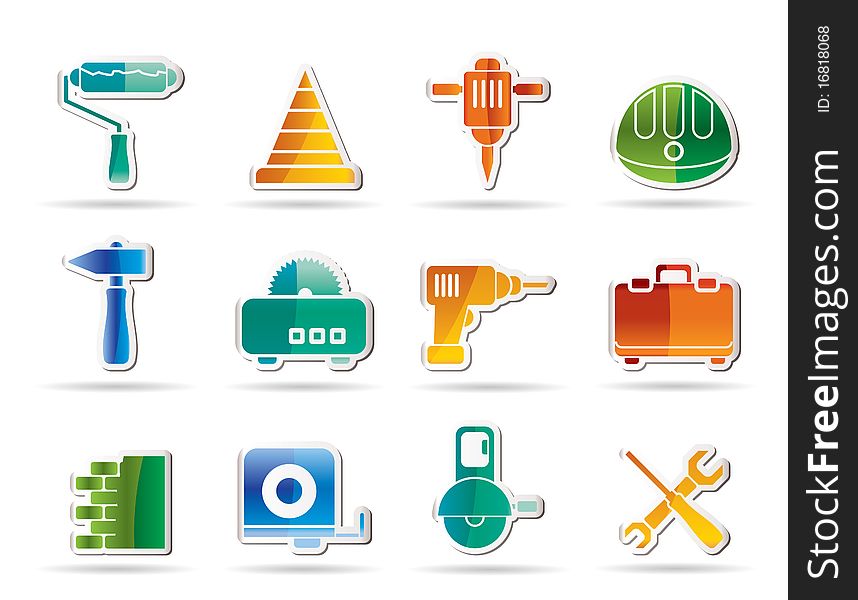 Building and Construction Tools icons