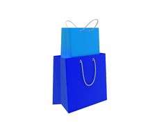Two Shopping Bags Stock Photography