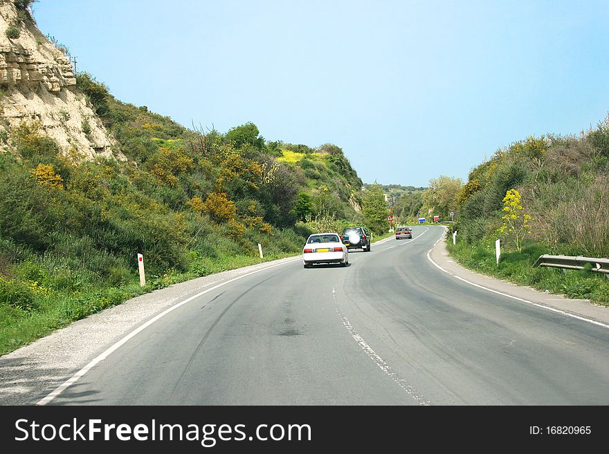 Road in Cyprus