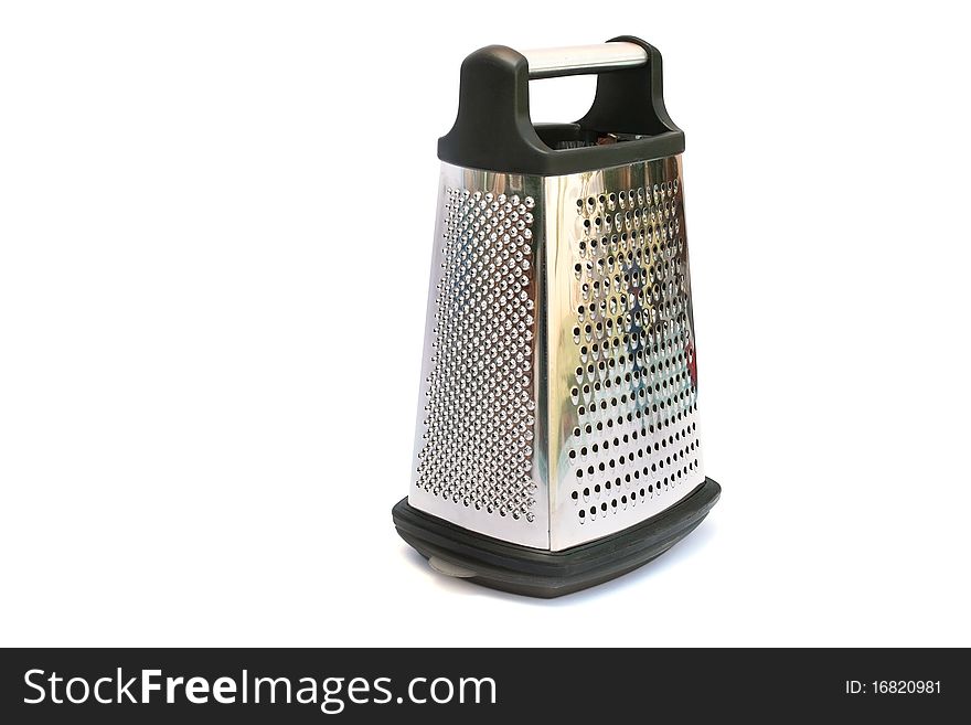 Grater isolated on white background.