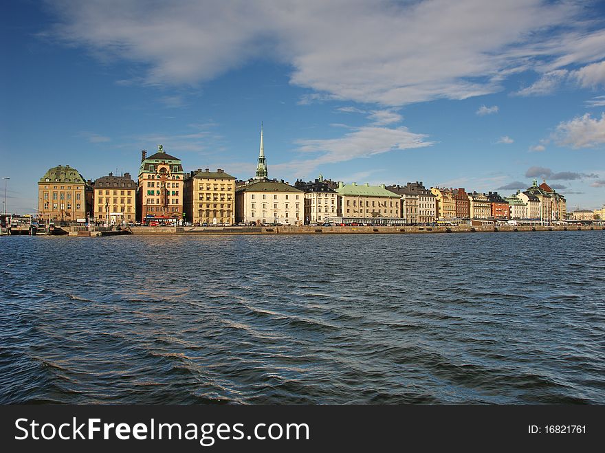 Gamla Stan from the boat