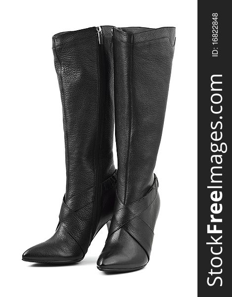 Black woman boots