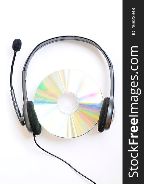 Headphone with CD