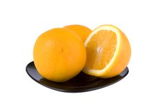 Beautiful Fruit Of An Orange Royalty Free Stock Image Beautiful Fruit Of An Orange Royalty Free Stock Image