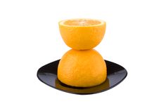 Beautiful Fruit Of An Orange Royalty Free Stock Photo Beautiful Fruit Of An Orange Royalty Free Stock Photo