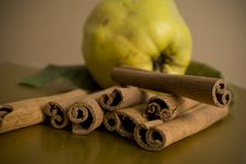 Cinnamon And Apples Stock Photo Cinnamon And Apples Stock Photo