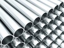 Metal Tube Royalty Free Stock Photo Metal Tube Royalty Free Stock Photo