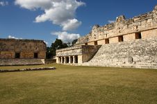 Ancient Maya City Of Uxmal, Yucatan, Mexico Royalty Free Stock Photography Ancient Maya City Of Uxmal, Yucatan, Mexico Royalty Free Stock Photography