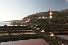 La Palma Lightouse Stock Photography La Palma Lightouse Stock Photography