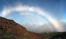 Fogbow In La Palma Royalty Free Stock Photo Fogbow In La Palma Royalty Free Stock Photo