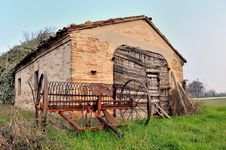 Old Farming Hut Royalty Free Stock Photo Old Farming Hut Royalty Free Stock Photo
