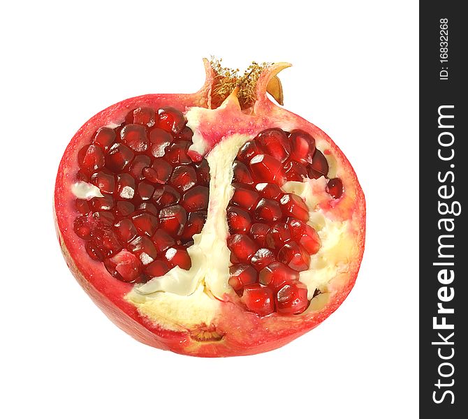 Half Of Pomegranate