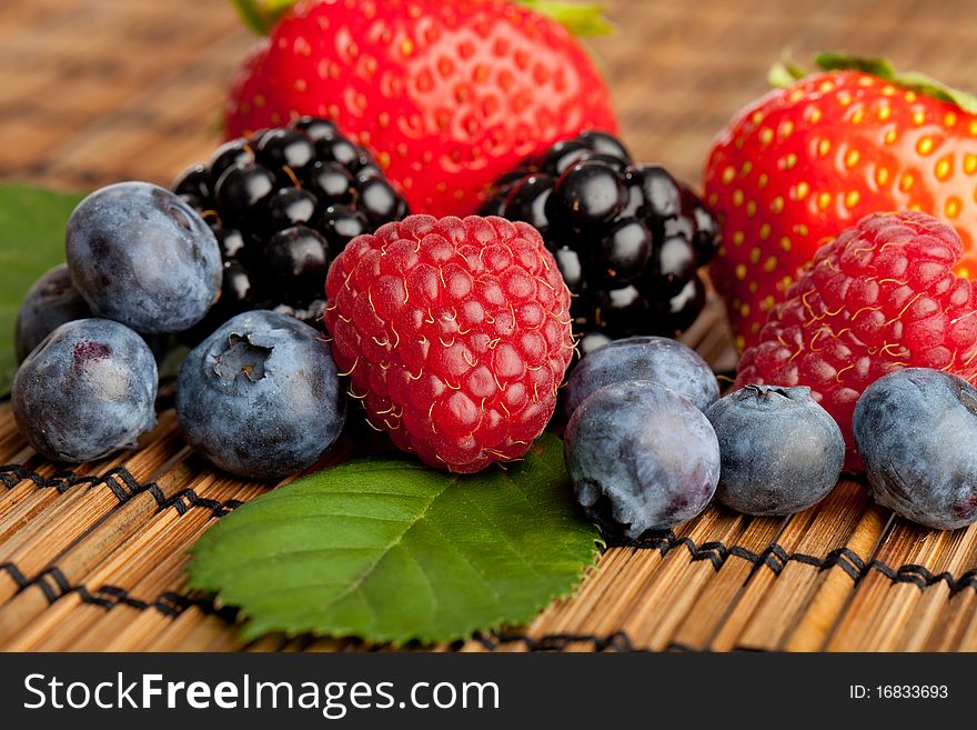 Mix Of Different Berries