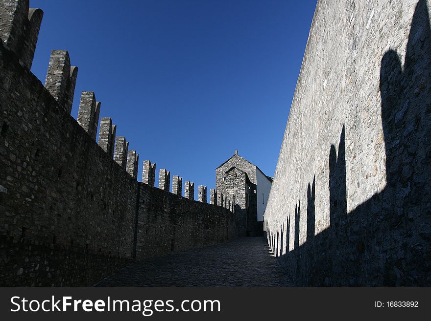 In the capital on the Ticino cantoon of Switzerland there are a few castles. In the capital on the Ticino cantoon of Switzerland there are a few castles.