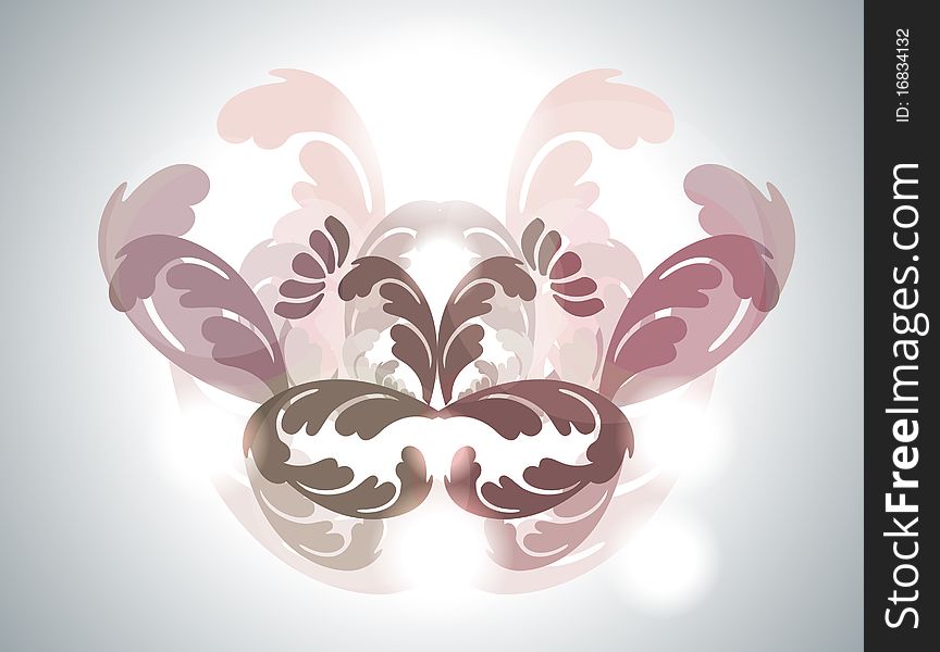 Abstract floral background for your design. Abstract floral background for your design.