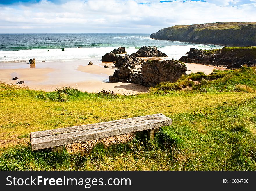 Award winning Durness spectacular beach, Sutherland, Scotland. Award winning Durness spectacular beach, Sutherland, Scotland