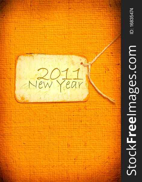 Vintage background with 2011 new year. Vintage background with 2011 new year