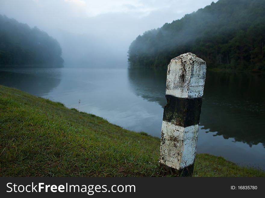 Winter season at Pang-Ung lake Thailand. Winter season at Pang-Ung lake Thailand