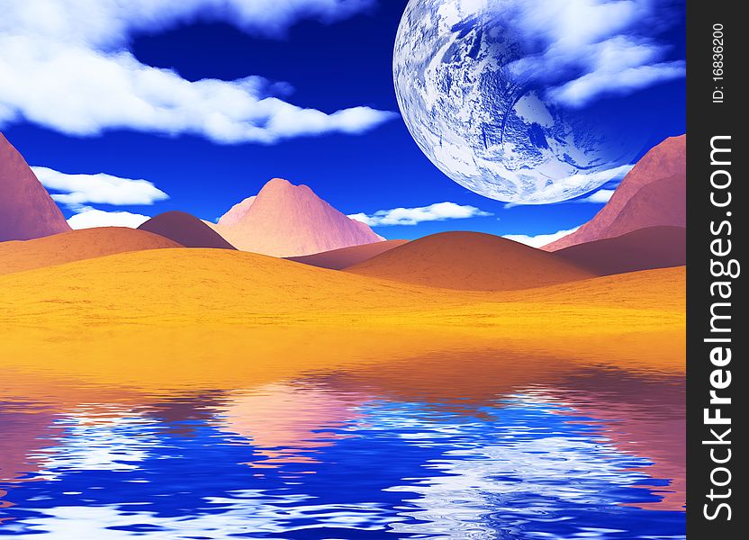 Colorful Desert